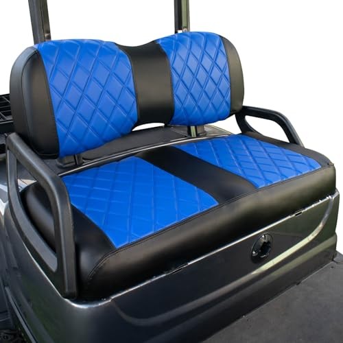 Golf cart vinyl diamond seat - golf,