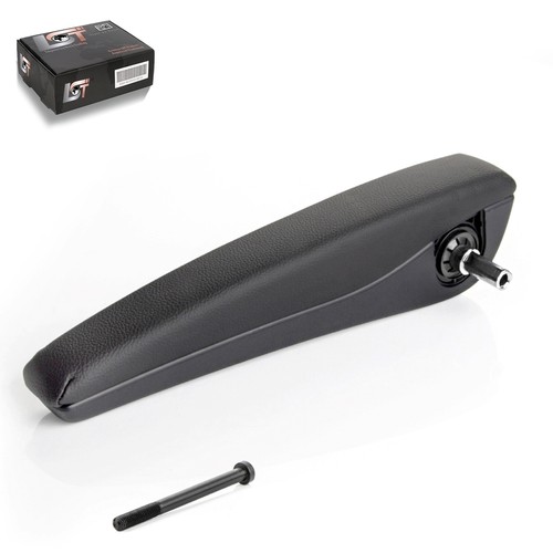 Right armrest black - black, kunstleder