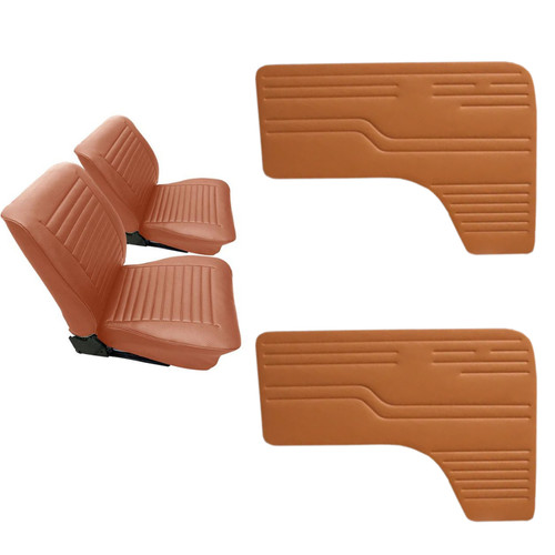 Tobacco faux leather - tobacco,